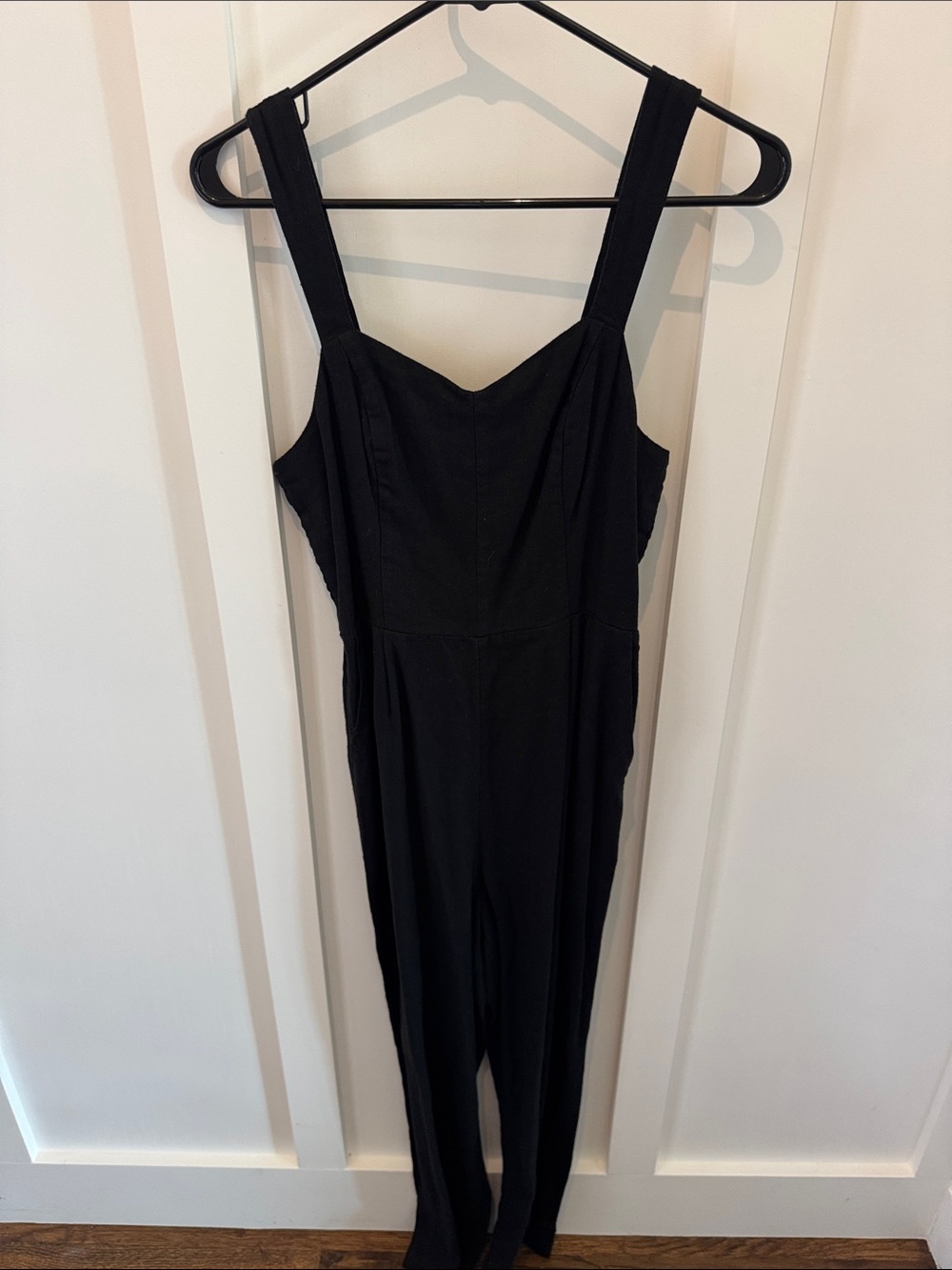 Old Navy Black Wide-Strap Jumpsuit